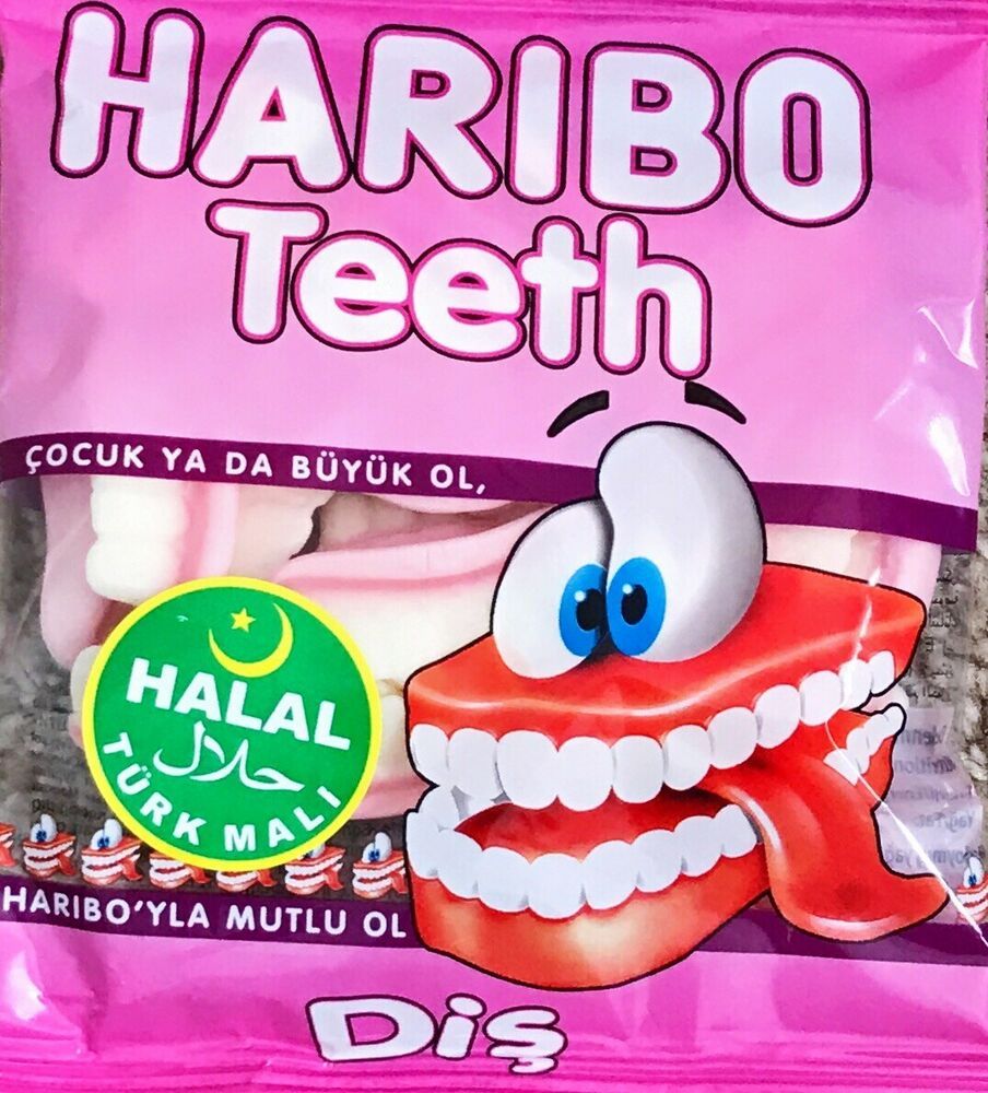 haribo teeth gummy