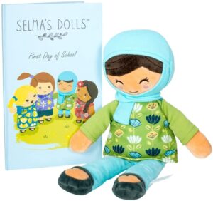 The Ameena Doll - Soft 12 Muslim Baby Doll with Children_s Storybook - Selma_s Dolls - 02