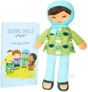 The Ameena Doll - Soft 12 Muslim Baby Doll with Children_s Storybook - Selma_s Dolls